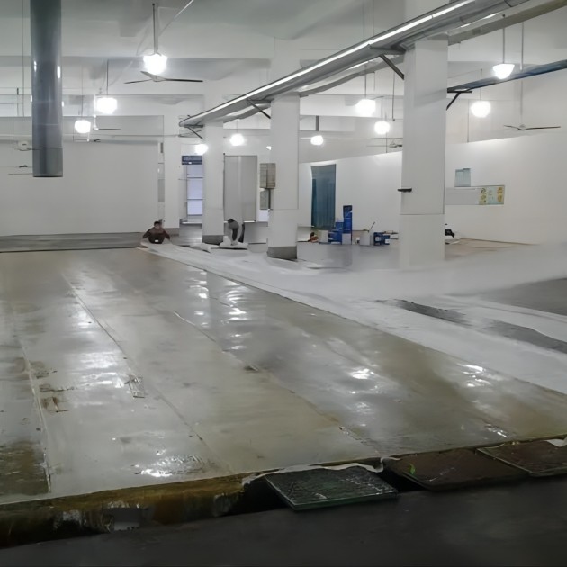 樟树防腐防静电地坪,防腐防静电自流平地坪产品图2